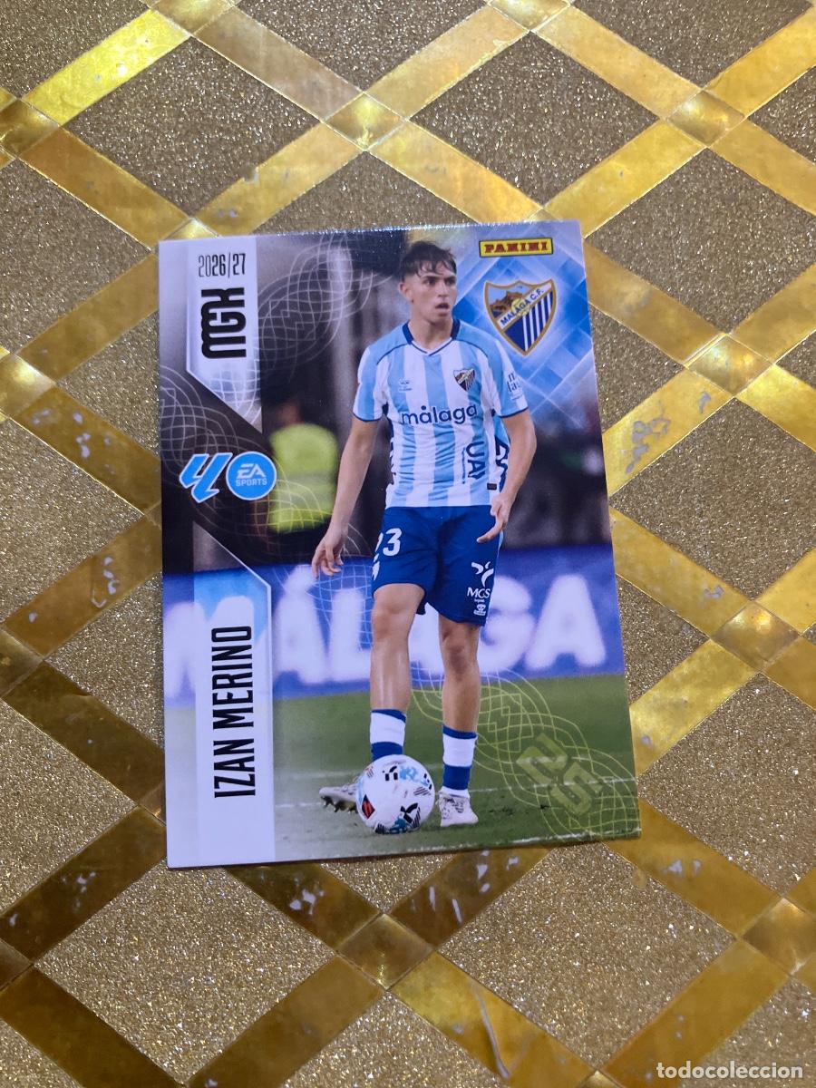 Cromos de f&uacute;tbol: CROMO DE FUTBOL NUMERO 244 IZAN MERINO MALAGA LIGA 2026 2027 MEGACRAKS MGK PANINI !