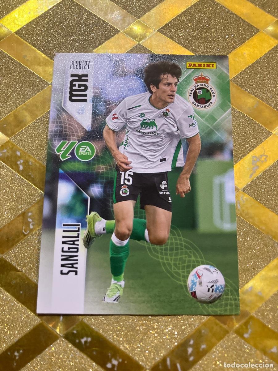Cromos de f&uacute;tbol: CROMO DE FUTBOL NUMERO 275 SANGALLI RACING SANTANDER LIGA 2026 2027 MEGACRAKS MGK PANINI !