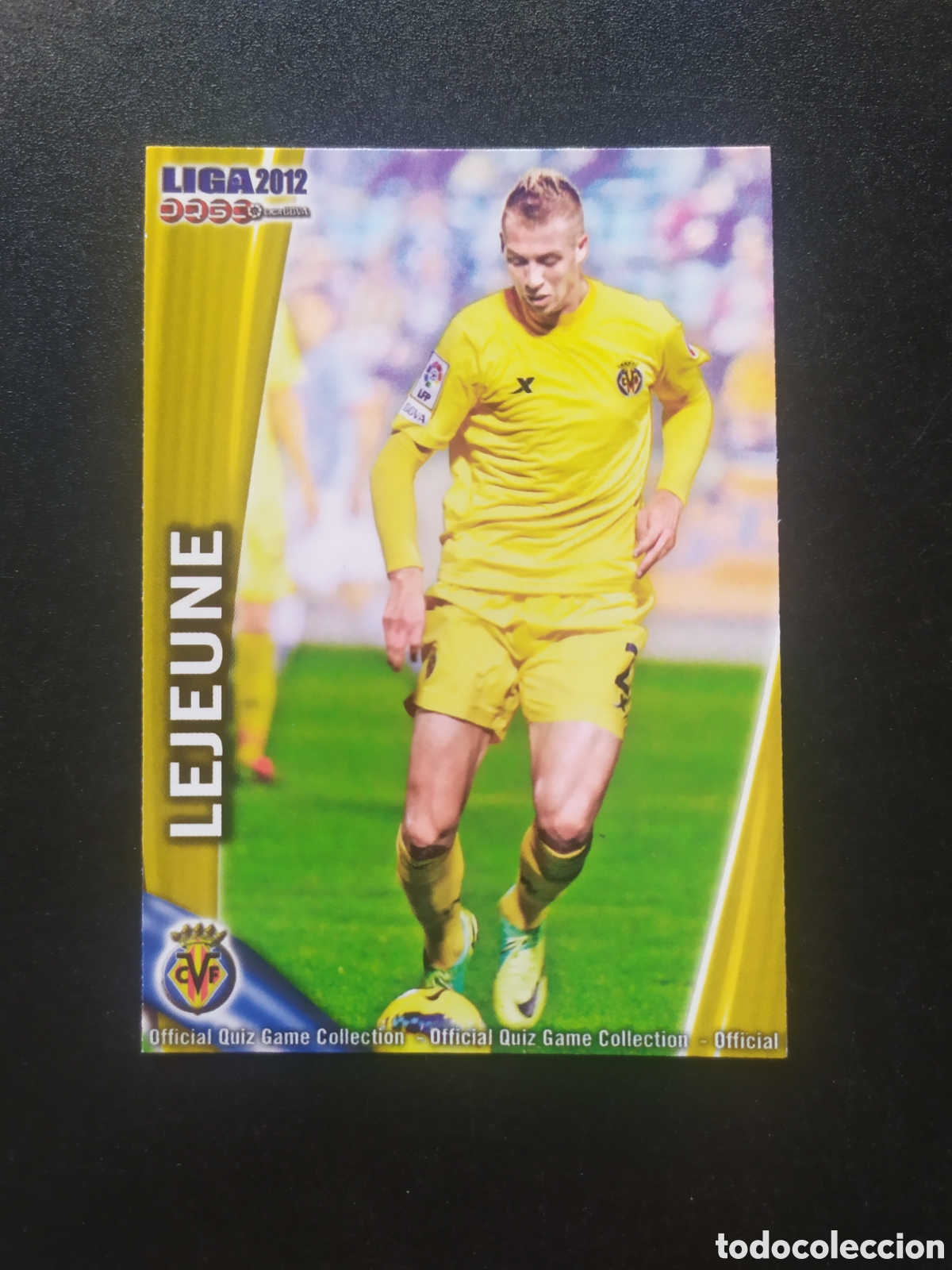 Cromos de f&uacute;tbol: Mundicromo fichas Liga 2011 2012 11 12 Lejeune n &deg; 1053 Villarreal B