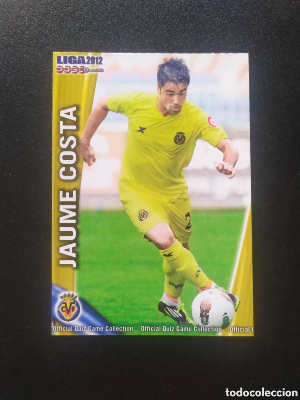 Cromos de f&uacute;tbol: Mundicromo fichas Liga 2011 2012 11 12 Jaume Costa n &deg; 1055 Villarreal B