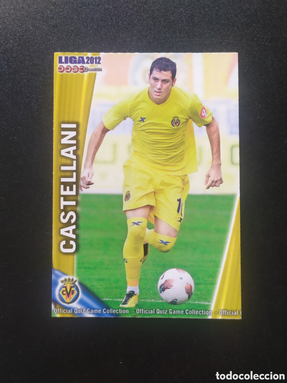 Cromos de f&uacute;tbol: Mundicromo fichas Liga 2011 2012 11 12 Castellani n &deg; 1057 Villarreal B