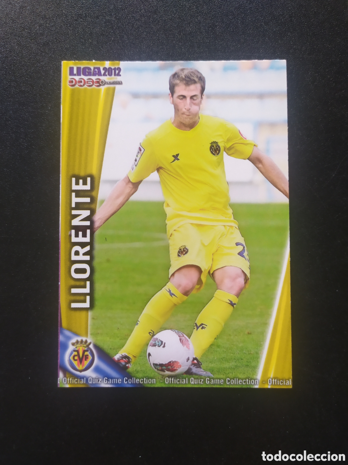 Cromos de f&uacute;tbol: Mundicromo fichas Liga 2011 2012 11 12 Llorente n &deg; 1060 Villarreal B