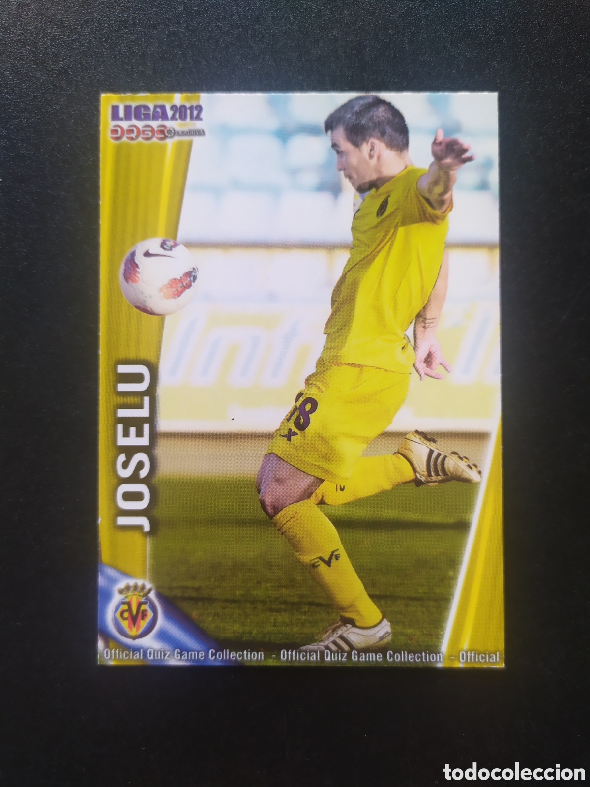 Cromos de f&uacute;tbol: Mundicromo fichas Liga 2011 2012 11 12 Joselu n &deg; 1064 Villarreal B