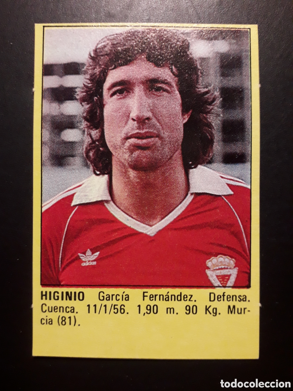 Cromos de f&uacute;tbol: HIGINIO, MURCIA SUPER F&Uacute;TBOL 84 83-84 1983-1984 ROLL&Aacute;N DESPEGADO PEDIDO M&Iacute;NIMO 3&euro;
