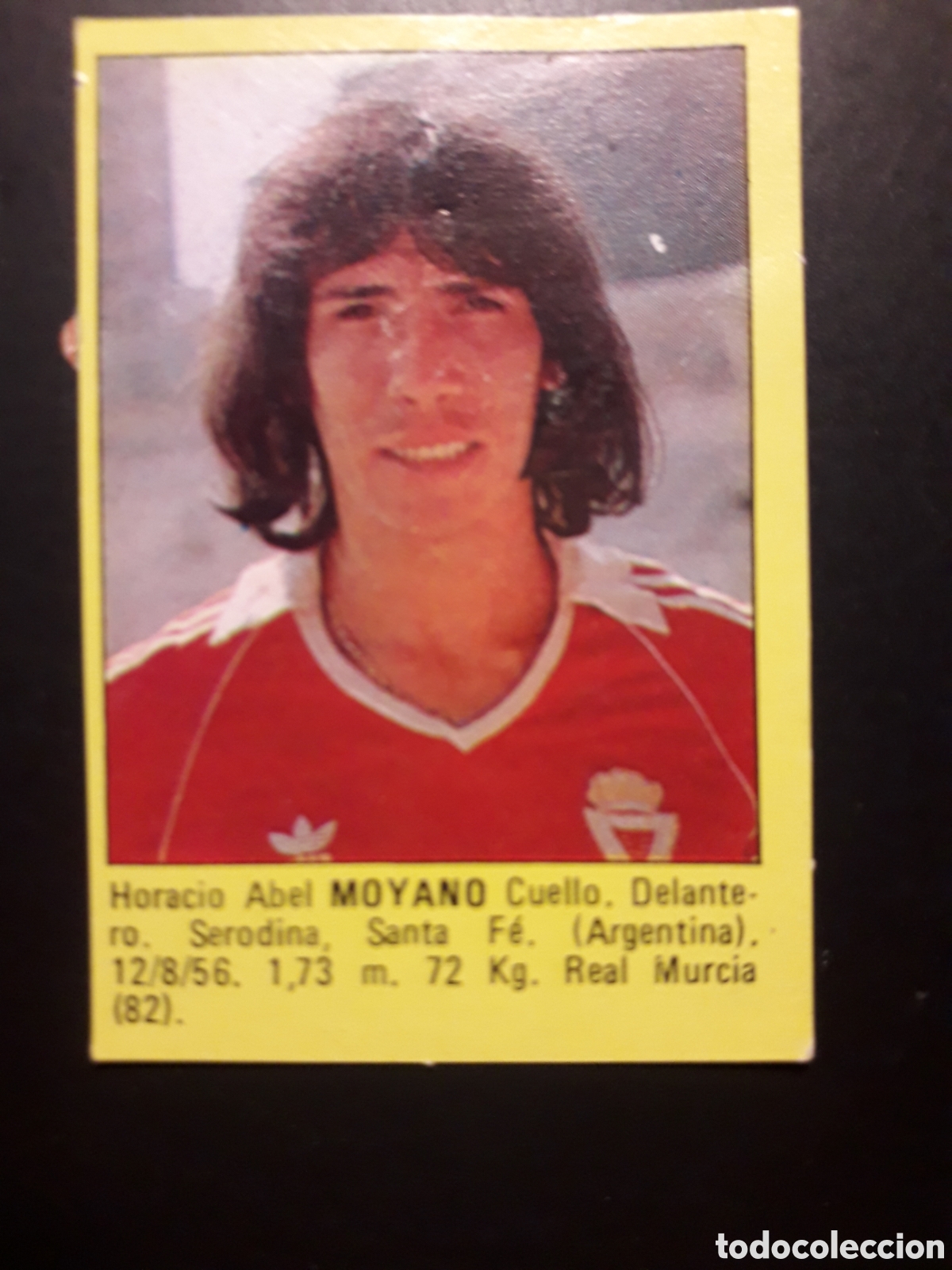 Cromos de f&uacute;tbol: MOYANO, MURCIA SUPER F&Uacute;TBOL 84 83-84 1983-1984 ROLL&Aacute;N DESPEGADO PEDIDO M&Iacute;NIMO 3&euro;