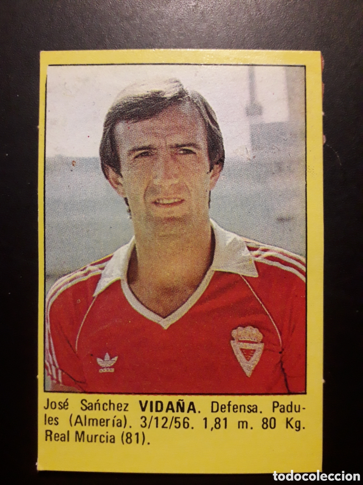Cromos de f&uacute;tbol: VIDA&Ntilde;A MURCIA SUPER F&Uacute;TBOL 84 83-84 1983-1984 ROLL&Aacute;N DESPEGADO PEDIDO M&Iacute;NIMO 3&euro;