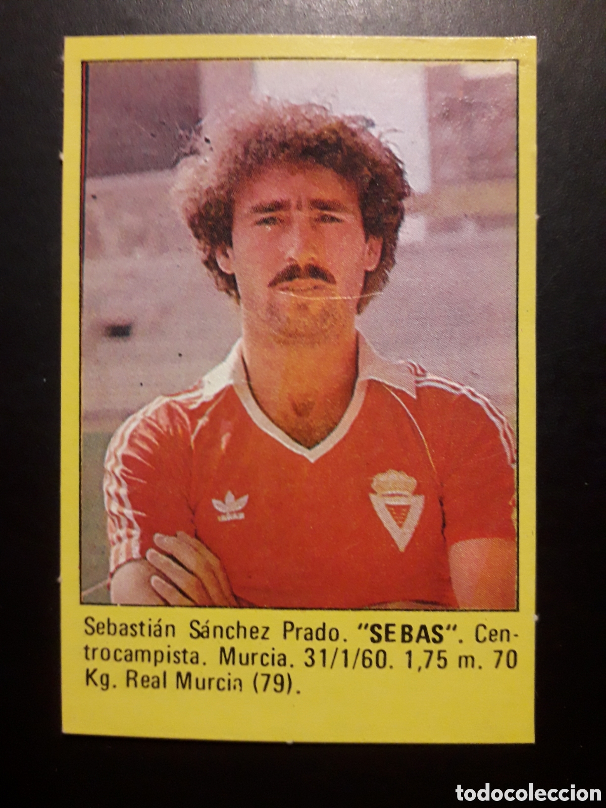 Cromos de f&uacute;tbol: SEBAS, MURCIA SUPER F&Uacute;TBOL 84 83-84 1983-1984 ROLL&Aacute;N DESPEGADO PEDIDO M&Iacute;NIMO 3&euro;
