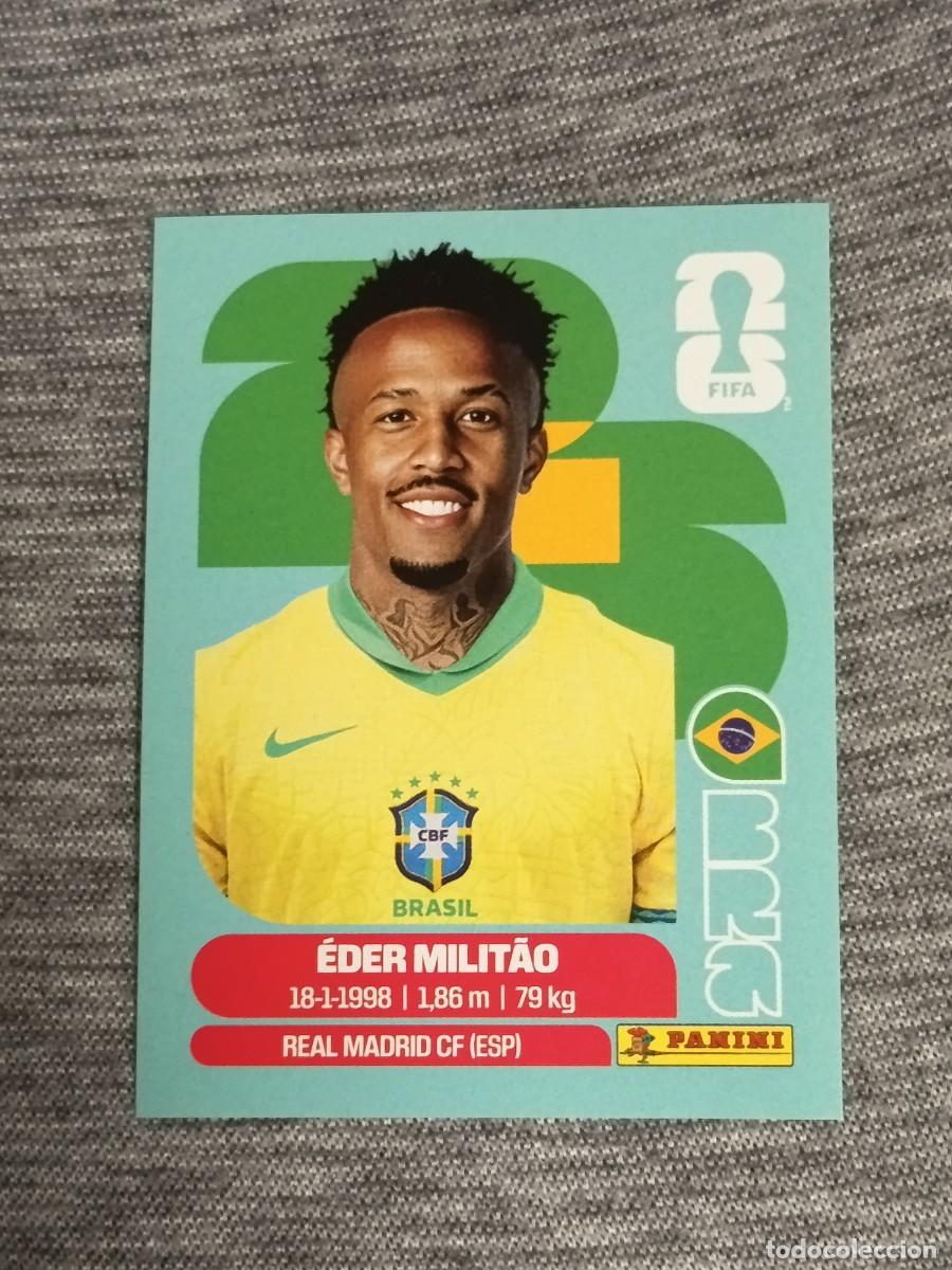 Cromos de Futebol: MILITAO BRA 5 STICKER MUNDIAL 2026 PANINI FIFA WORLD CUP NUEVO