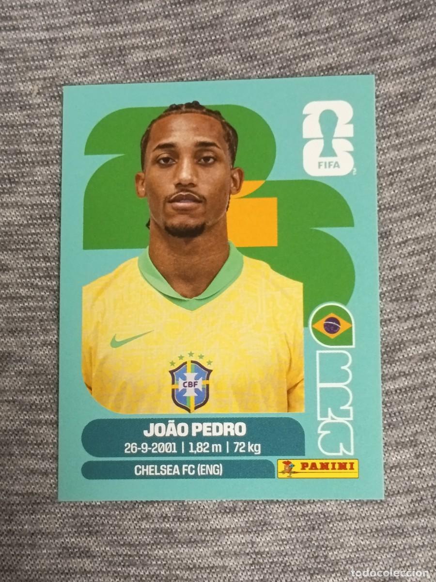 Cromos de Futebol: JOAO PEDRO BRA 16 STICKER MUNDIAL 2026 PANINI FIFA WORLD CUP NUEVO