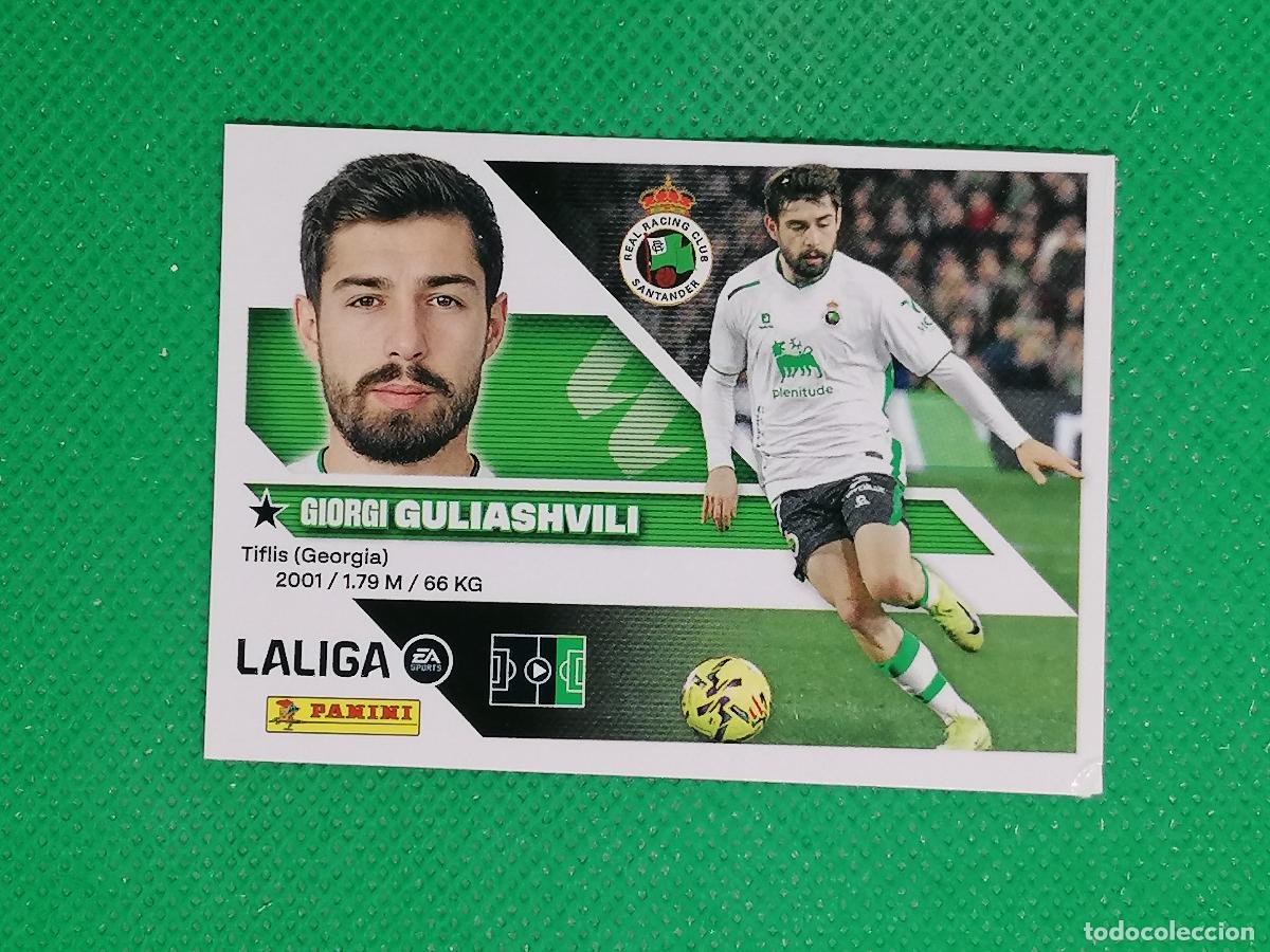 Cromos de f&uacute;tbol: 17 GULIASHVILI RACING SANTANDER ⚽ PANINI LIGA ESTE 26 27 2026 2027 ⚽