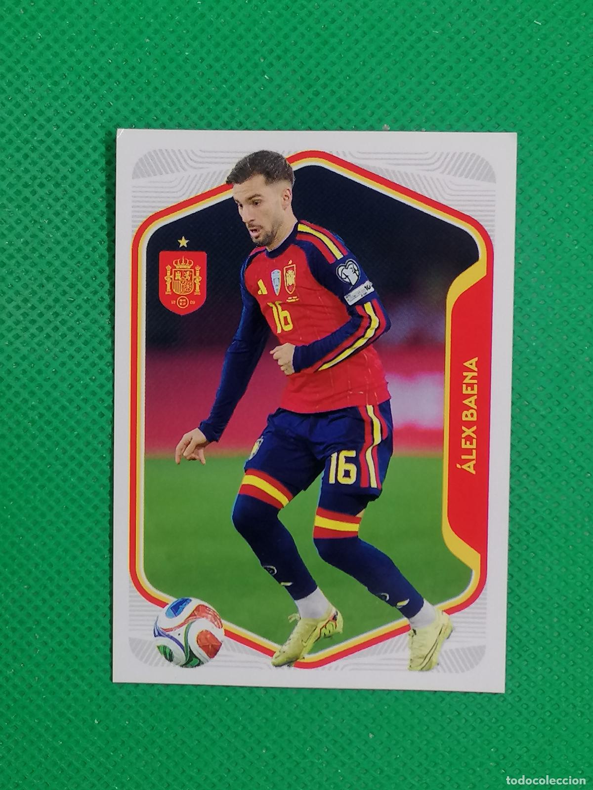 Cartes &agrave; collectionner de Football: 44 ALEX BAENA ⚽ PANINI SELECCION ESPA&Ntilde;OLA ESPA&Ntilde;A SPAIN CARREFOUR 26 2026 ⚽