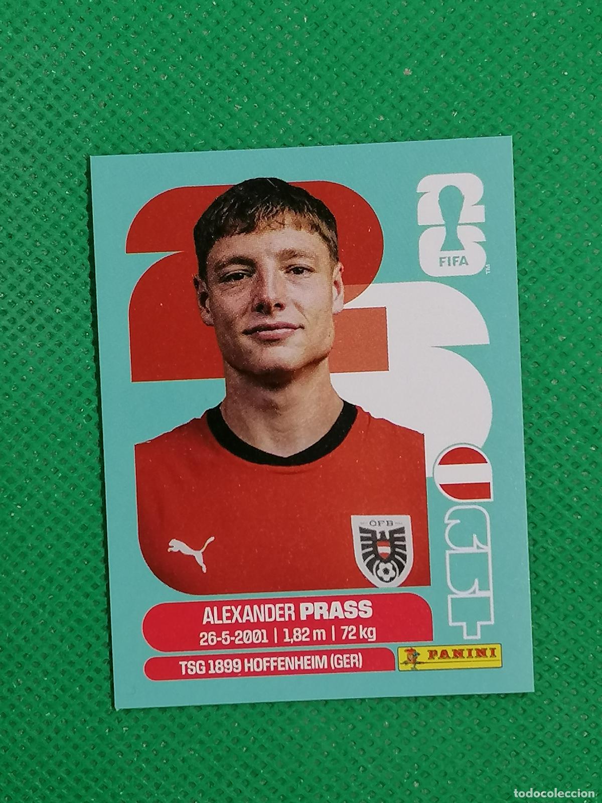 Cartes &agrave; collectionner de Football: AUT 9 AUT9 ALEXANDER PRASS AUSTRIA ⚽ PANINI FIFA MUNDIAL WORLD CUP 26 2026 STICKER ⚽