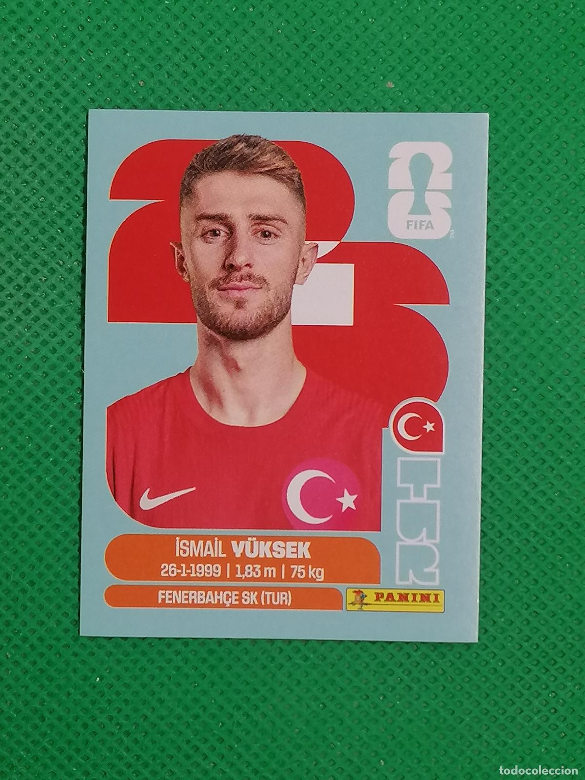 Cartes &agrave; collectionner de Football: TUR 10 TUR10 ISMAIL YUKSEK TURQUIA ⚽ PANINI FIFA MUNDIAL WORLD CUP 26 2026 STICKER ⚽