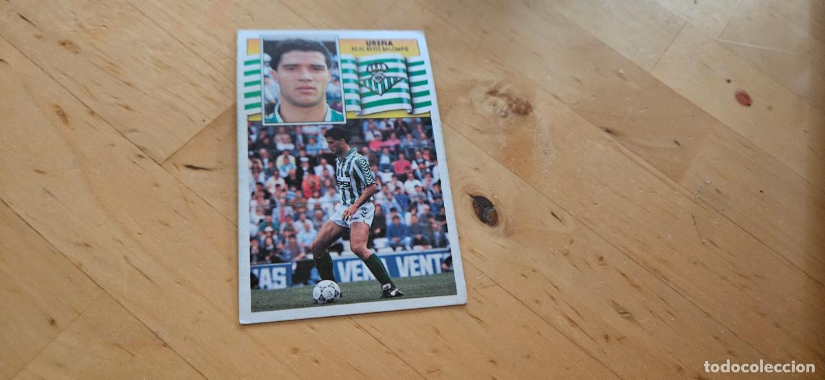 Cartes &agrave; collectionner de Football: Ure&ntilde;a - 33 - Real Betis - Jugador - liga 1990 1991 90 91 despegado trading card