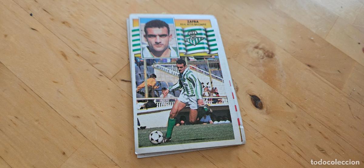 Figurine di Calcio: Zafra - 41 - Real Betis - Jugador - liga 1990 1991 90 91 despegado trading card