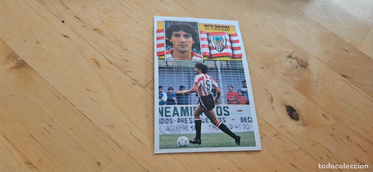 Figurine di Calcio: Patxi Salinas - 47 - Athletic Club - Jugador - liga 1990 1991 90 91 despegado trading card