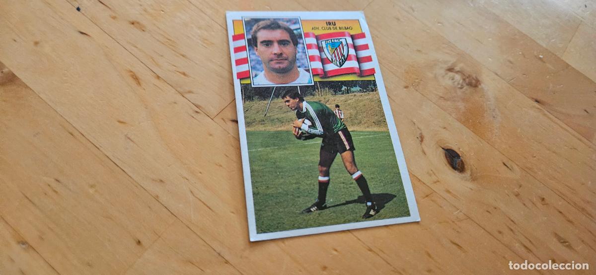 Figurine di Calcio: Iru - 44 - Athletic Club - Jugador - liga 1990 1991 90 91 despegado trading card