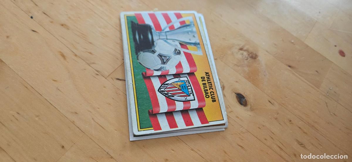 Figurine di Calcio: Escudo - 42 - Athletic Club - Escudo - liga 1990 1991 90 91 despegado trading card