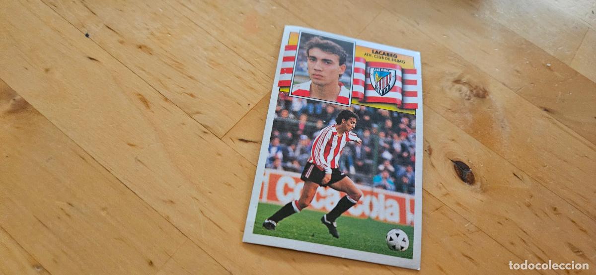 Figurine di Calcio: Lacabeg - 49 - Athletic Club - Jugador - liga 1990 1991 90 91 despegado trading card