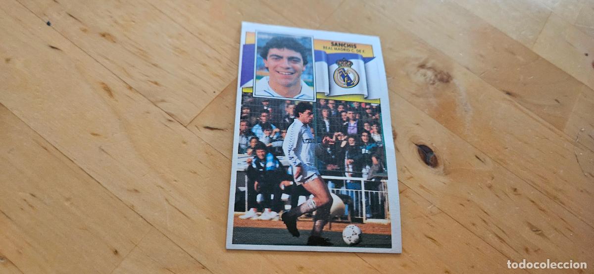 Figurine di Calcio: Solana - 207 - Real Madrid - Jugador - liga 1990 1991 90 91 despegado trading card