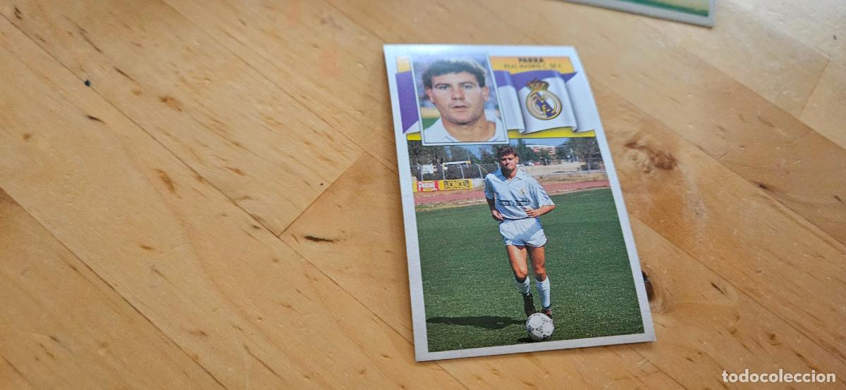 Fu&szlig;ball-Sticker: Sanch&iacute;s - 210 - Real Madrid - Jugador - liga 1990 1991 90 91 despegado trading card