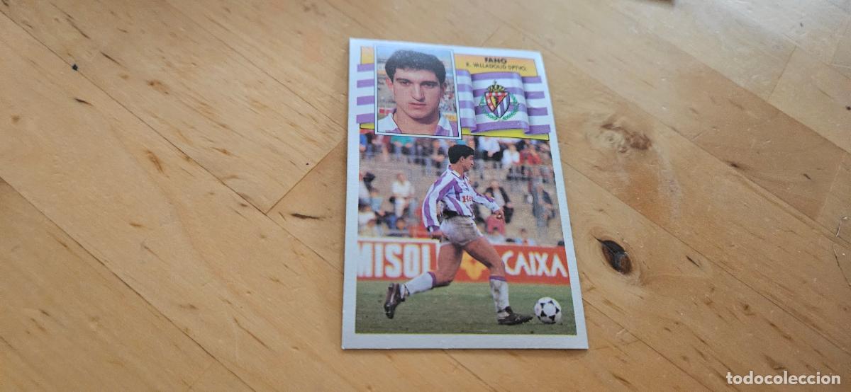 Cromos de f&uacute;tbol: Manolo - 362 - Real Valladolid - Jugador - liga 1990 1991 90 91 despegado trading card