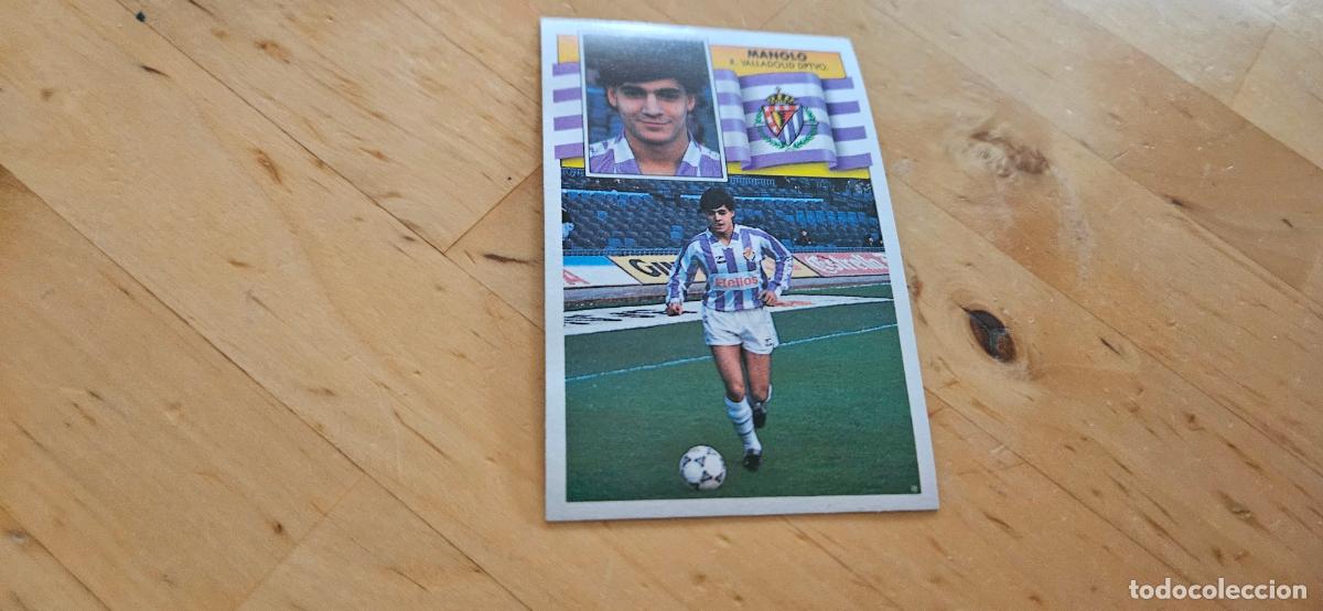 Cromos de f&uacute;tbol: Lemos - 360 - Real Valladolid - Jugador - liga 1990 1991 90 91 despegado trading card