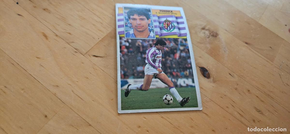 Cromos de f&uacute;tbol: Minguela - 369 - Real Valladolid - Jugador - liga 1990 1991 90 91 despegado trading card