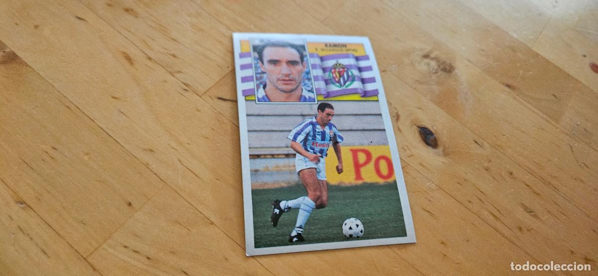 Cromos de f&uacute;tbol: Moya - 366 - Real Valladolid - Jugador - liga 1990 1991 90 91 despegado trading card