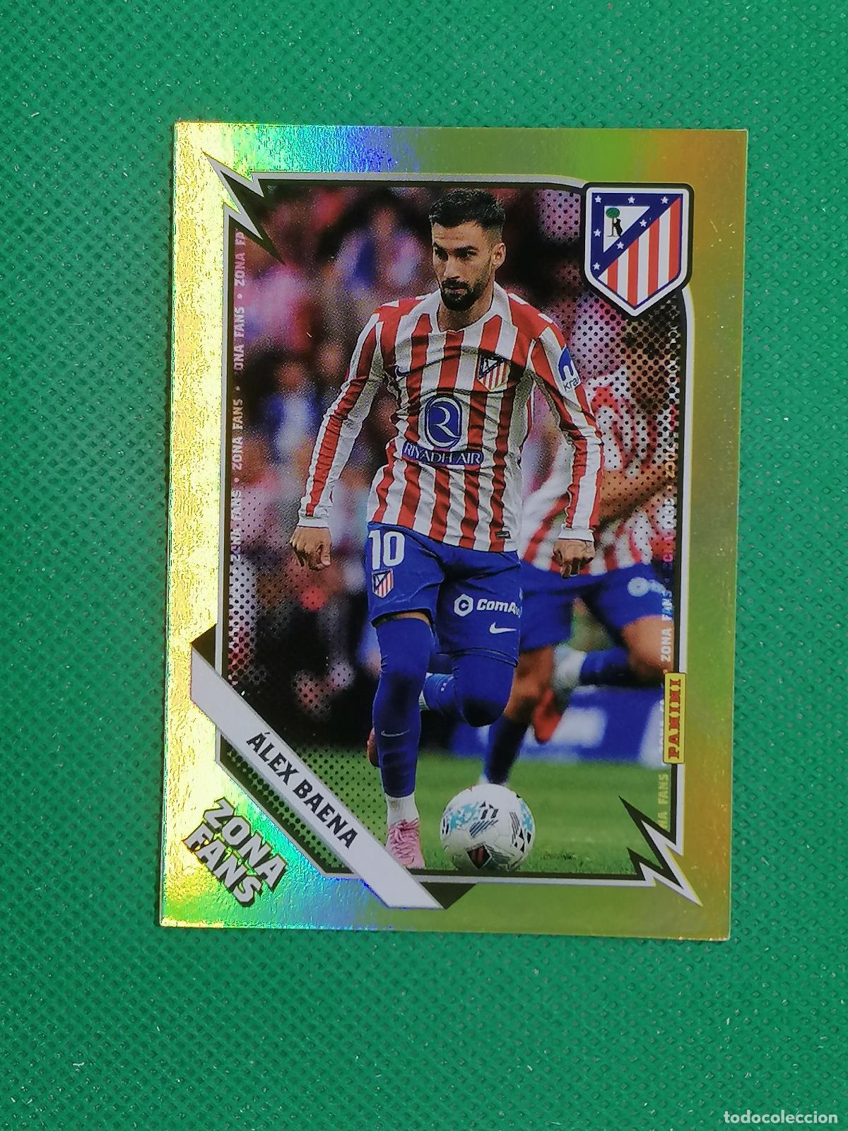 Cromos de f&uacute;tbol: KO 37 K037 ALEX BAENA KROMIX ZONA FANS ⚽ PANINI CLUB ATLETICO MADRID CARD 25 26 2025 2026 ⚽