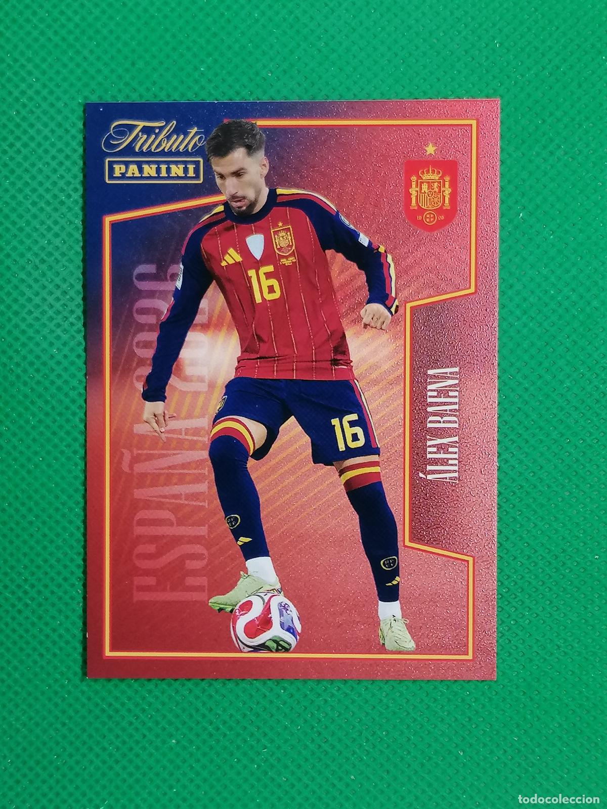 Cromos de f&uacute;tbol: 56 ALEX BAENA ⚽PANINI TRIBUTO SELECCION ESPA&Ntilde;OLA ESPA&Ntilde;A CARD 26 2026⚽
