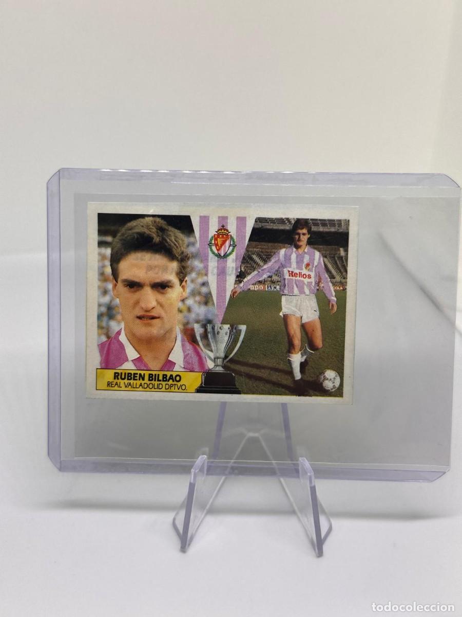 Cromos de f&uacute;tbol: Ruben Bilbao Valladolid Recortado Liga Este 87 88 1987 1988