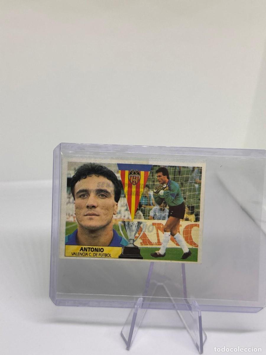 Cromos de f&uacute;tbol: Antonio Valencia Recortado Liga Este 87 88 1987 1988