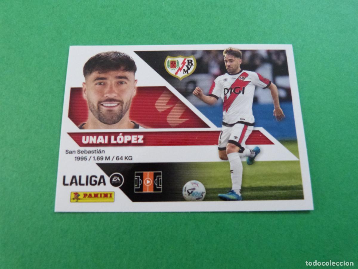 Cromos de f&uacute;tbol: CROMO FUTBOL UNAI LOPEZ RAYO VALLECANO SIN PEGAR N&ordm; 14 LIGA ESTE 2026-2027/26-27 PANINI