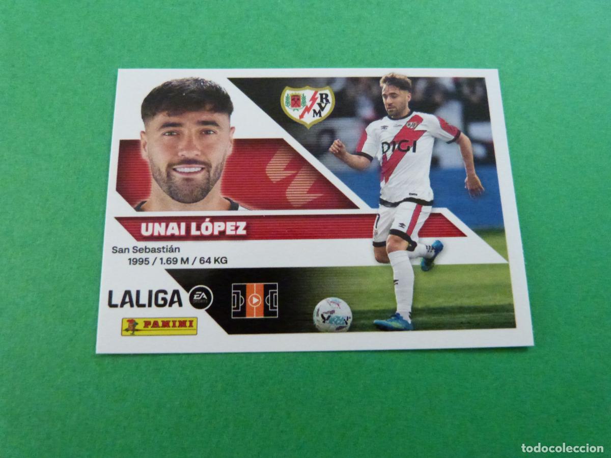 Cromos de f&uacute;tbol: CROMO FUTBOL UNAI LOPEZ RAYO VALLECANO SIN PEGAR N&ordm; 14 LIGA ESTE 2026-2027/26-27 PANINI