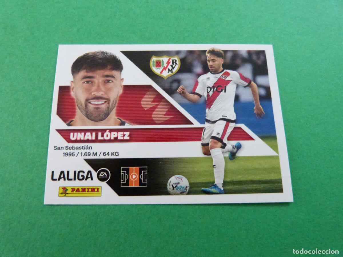 Cromos de f&uacute;tbol: CROMO FUTBOL UNAI LOPEZ RAYO VALLECANO SIN PEGAR N&ordm; 14 LIGA ESTE 2026-2027/26-27 PANINI