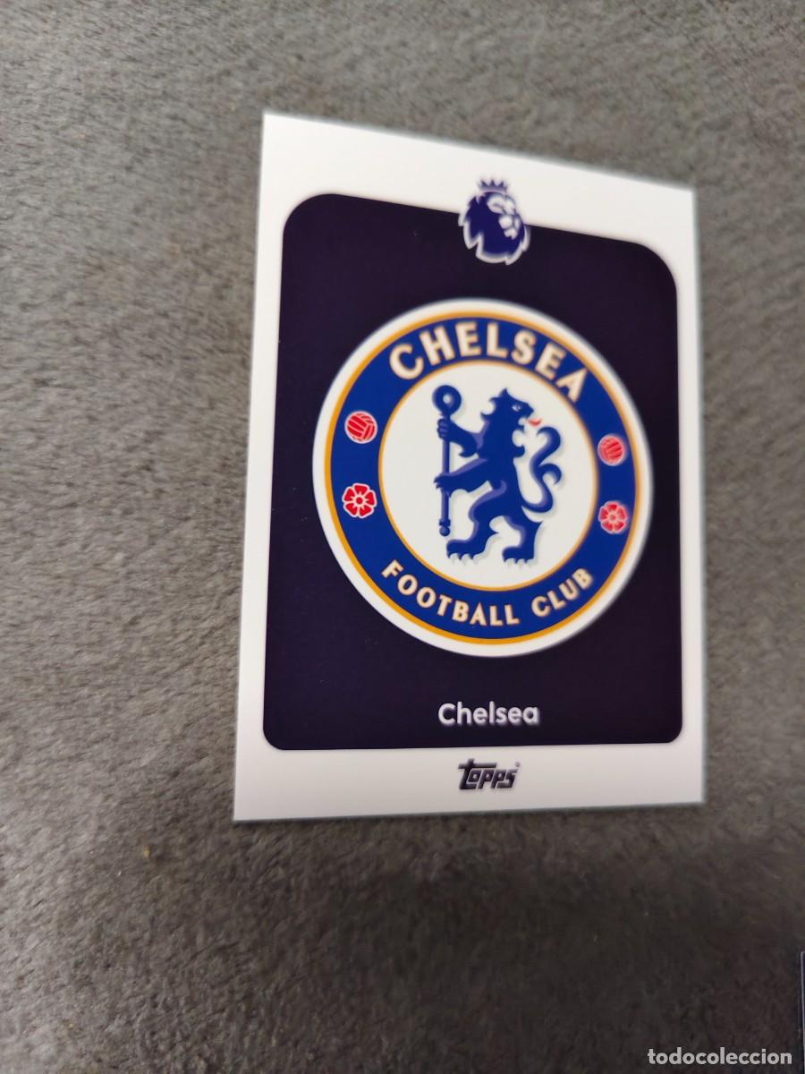Cromos de f&uacute;tbol: 91 PREMIER LEAGUE 2025 26 BADGE ESCUDO CHELSEA TOPPS 25 2026 TRADING CARDS AAL