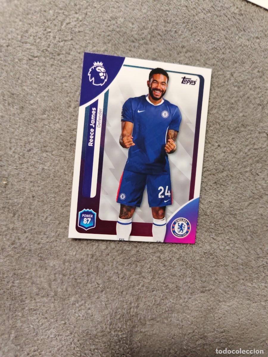 Cromos de f&uacute;tbol: 95 PREMIER LEAGUE 2025 26 REECE JAMES CHELSEA TOPPS 25 2026 TRADING CARDS AAL