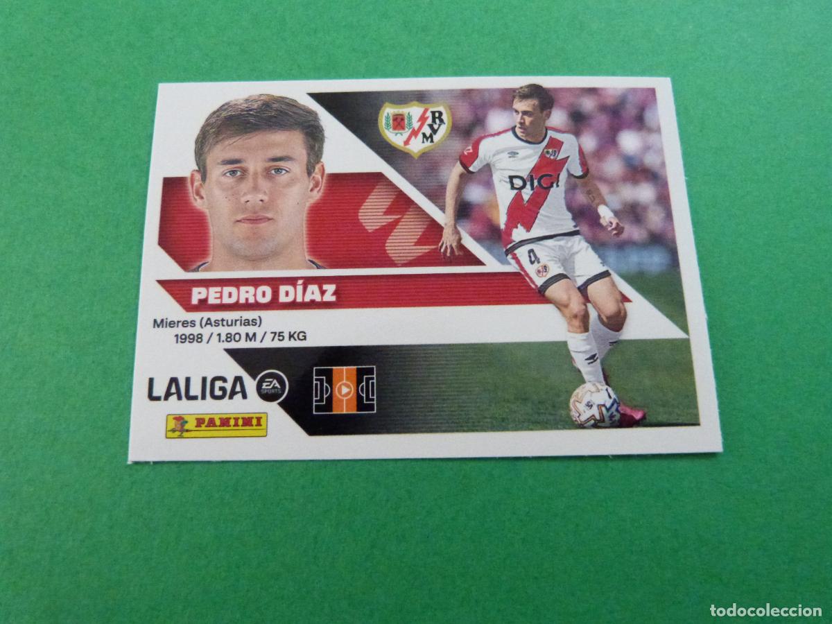 Cromos de f&uacute;tbol: CROMO FUTBOL PEDRO DIAZ RAYO VALLECANO SIN PEGAR N&ordm; 11 A LIGA ESTE 2026-2027/26-27 PANINI