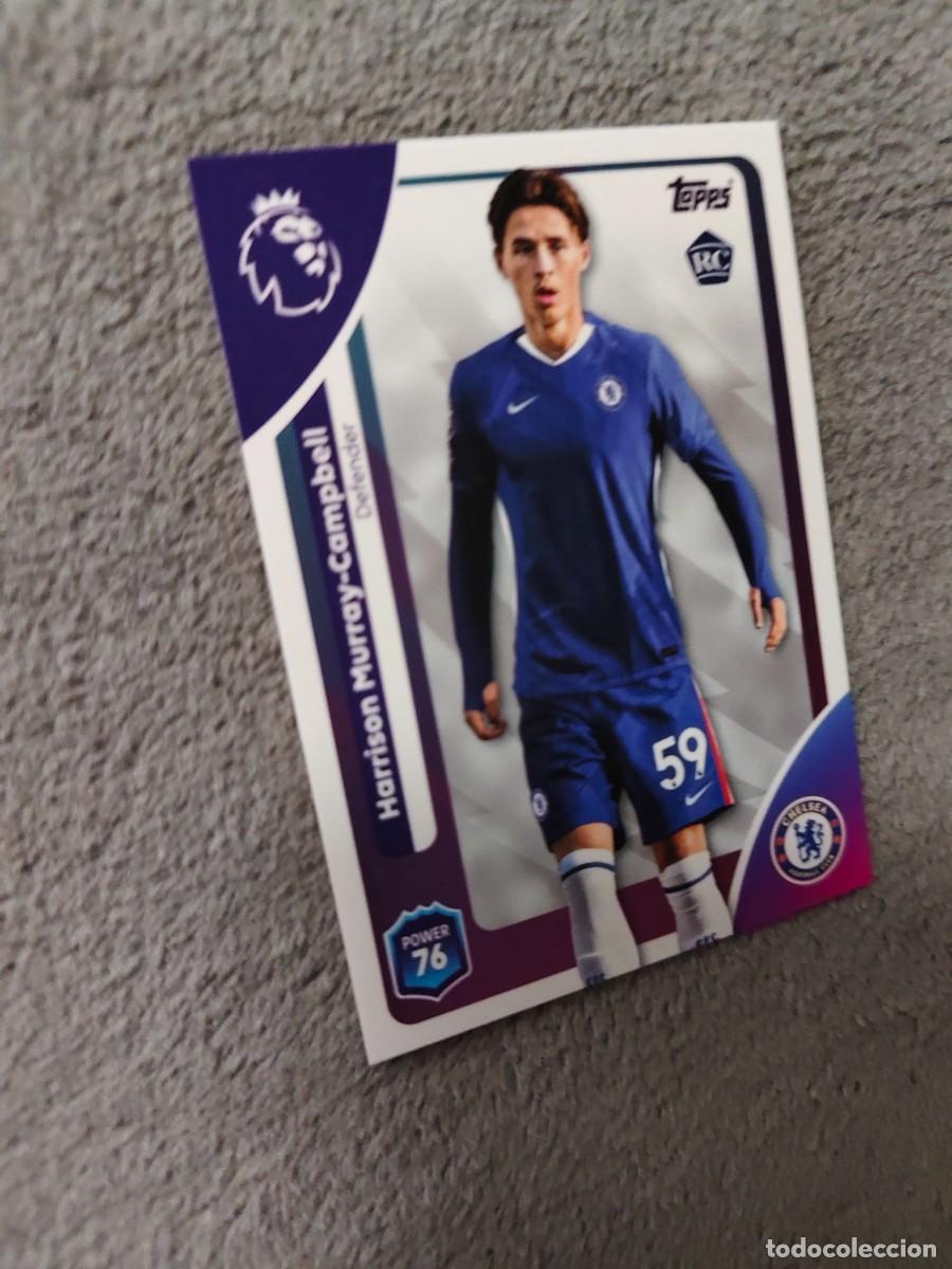 Cromos de f&uacute;tbol: 97 PREMIER LEAGUE 2025 26 HARRISON MURRAY-CAMPBELL ROOKIE CHELSEA TOPPS 25 2026 TRADING CARDS AAL