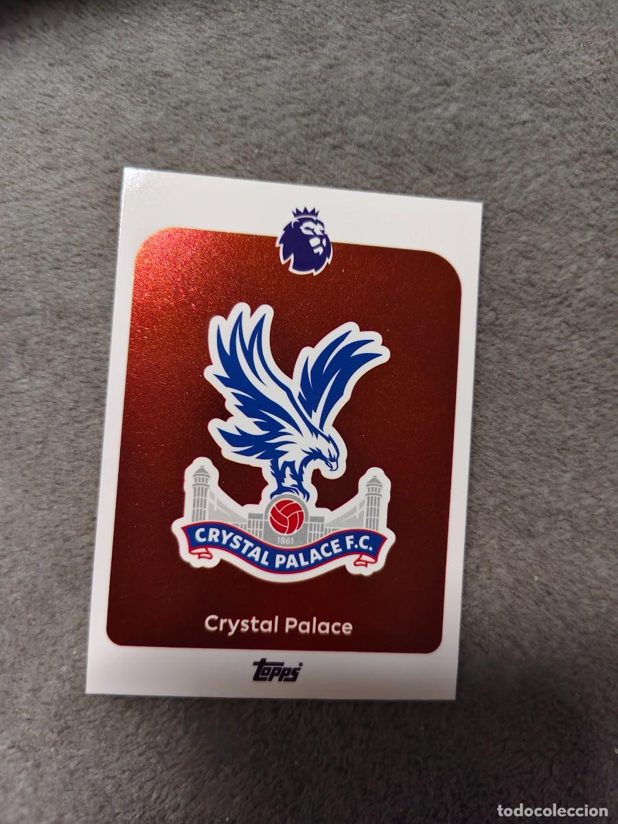 Cromos de Futebol: 109 PREMIER LEAGUE 2025 26 BADGE ESCUDO CRYSTAL PALACE TOPPS 25 2026 TRADING CARDS AAL