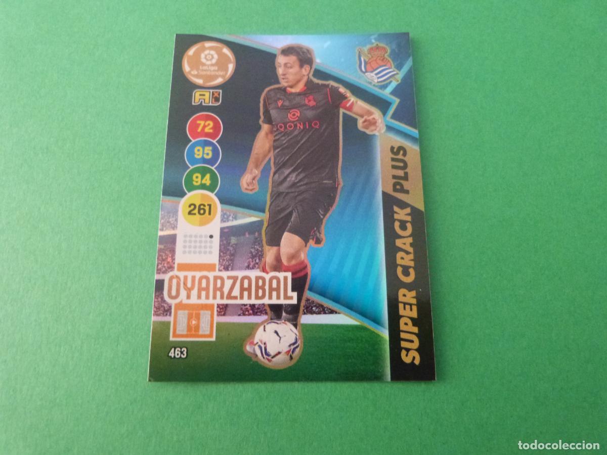 Cromos de f&uacute;tbol: TRADING CARD FUTBOL OYARZABAL REAL SOCIEDAD N&ordm; 463 LIGA ADRENALYN XL 2020-2021/20-21 PANINI