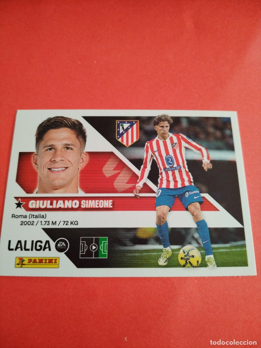 Cromos de f&uacute;tbol: ESTE 2026 2027 ATLETICO MADRID N 17 SIMEONE