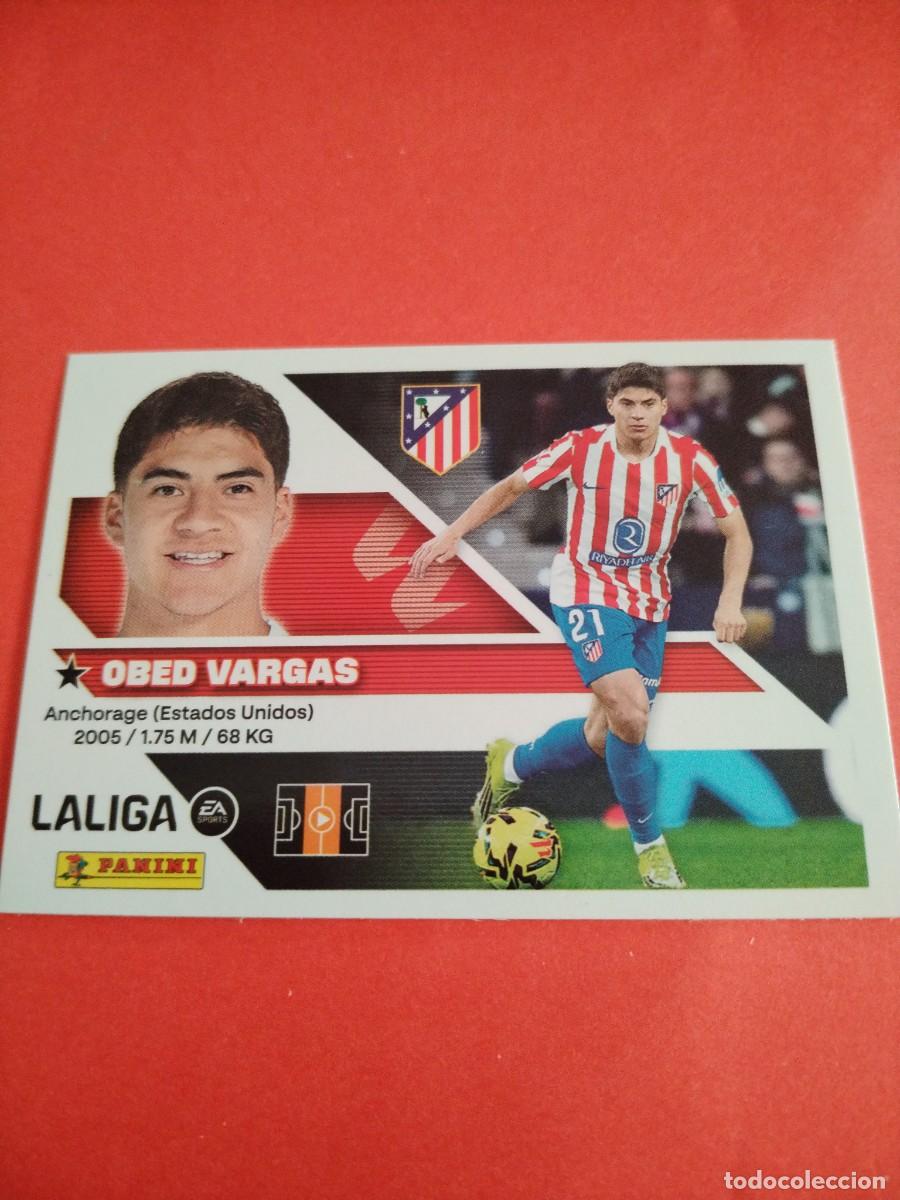Cromos de f&uacute;tbol: ESTE 2026 2027 ATLETICO MADRID N 14B VARGAS