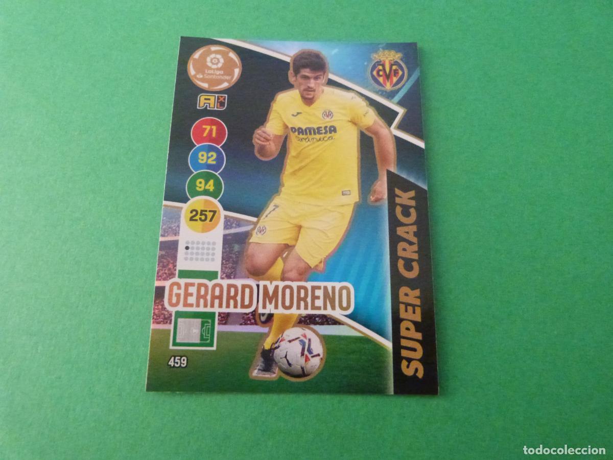 Cromos de f&uacute;tbol: TRADING CARD FUTBOL GERARD MORENO VILLARREAL C.F. N&ordm; 459 LIGA ADRENALYN XL 2020-2021/20-21 PANINI