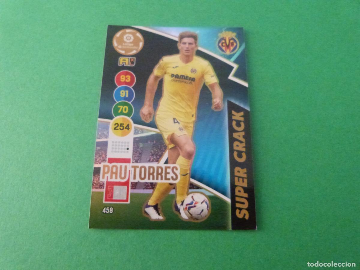 Cromos de f&uacute;tbol: TRADING CARD FUTBOL PAU TORRES VILLARREAL C.F. N&ordm; 458 LIGA ADRENALYN XL 2020-2021/20-21 PANINI