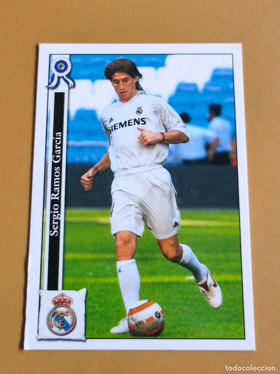 Cromos de f&uacute;tbol: sergio ramos, 2005 06 real madrid