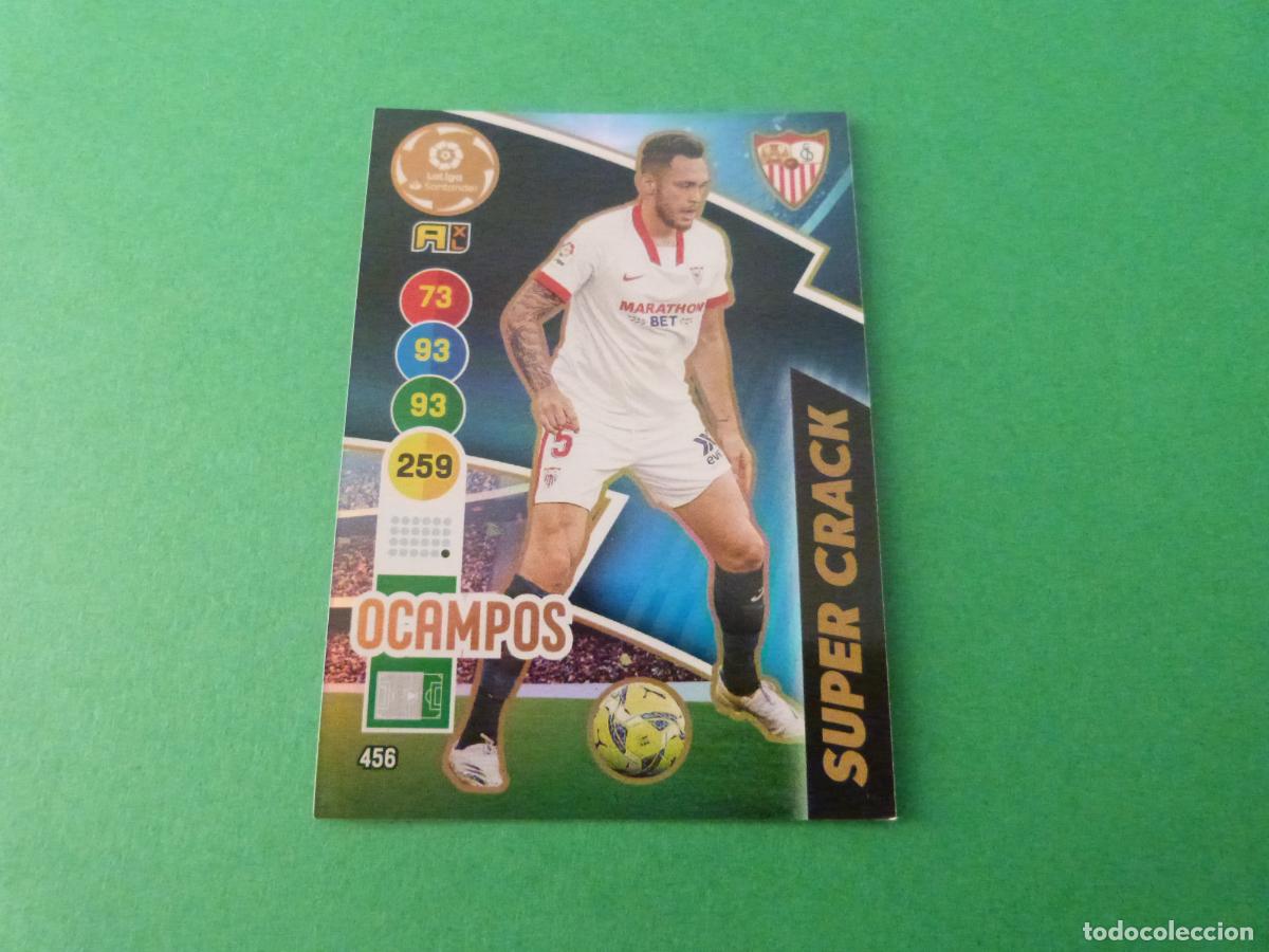 Fu&szlig;ball-Sticker: TRADING CARD FUTBOL OCAMPOS SEVILLA F.C. N&ordm; 456 LIGA ADRENALYN XL 2020-2021/20-21 PANINI