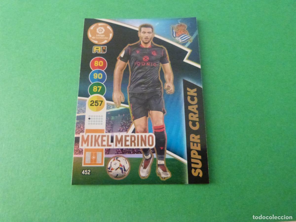 Fu&szlig;ball-Sticker: TRADING CARD FUTBOL MIKEL MERINO REAL SOCIEDAD N&ordm; 452 LIGA ADRENALYN XL 2020-2021/20-21 PANINI