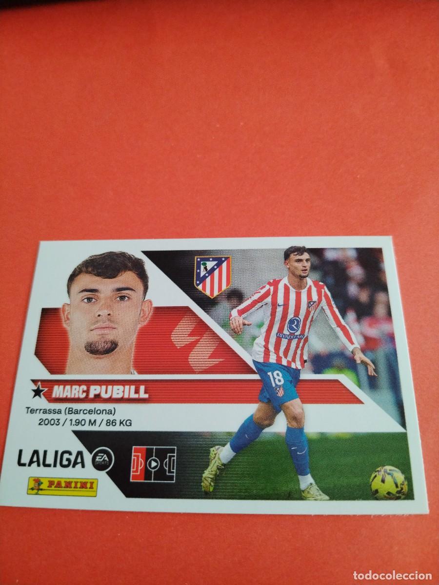 Fu&szlig;ball-Sticker: ESTE 2026 2027 ATLETICO MADRID N 7 PUBILL